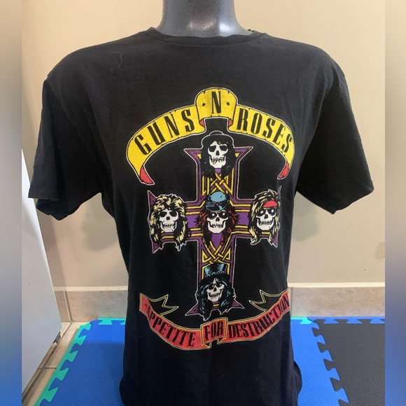 Vintage Guns & Roses rock T shirt - Picture 2 of 5
